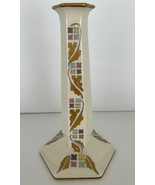 American Belleek Lenox Candle Stick Holder Hand Painted Antique Mission ... - $655.92 MXN