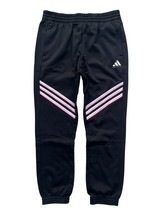 Adidas Mens Black/ White Stripes Crazywarm Loose Basketball Fleece Jogge... - $523.46 MXN