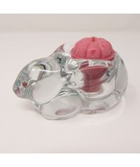 Indiana Glass Bunny Rabbit Votive Tealight Candle Holder w/Candle-lite c... - $291.67 MXN