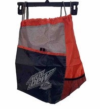 Mountain Dew Code Red Drawstring Backpack Travel Pouch - $20.00