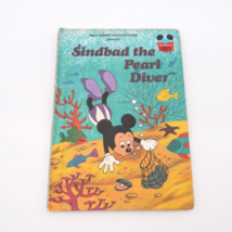 Vintage Disney Wonderful World of Reading Sinbad the Pearl Diver Hardcov... - £7.41 GBP