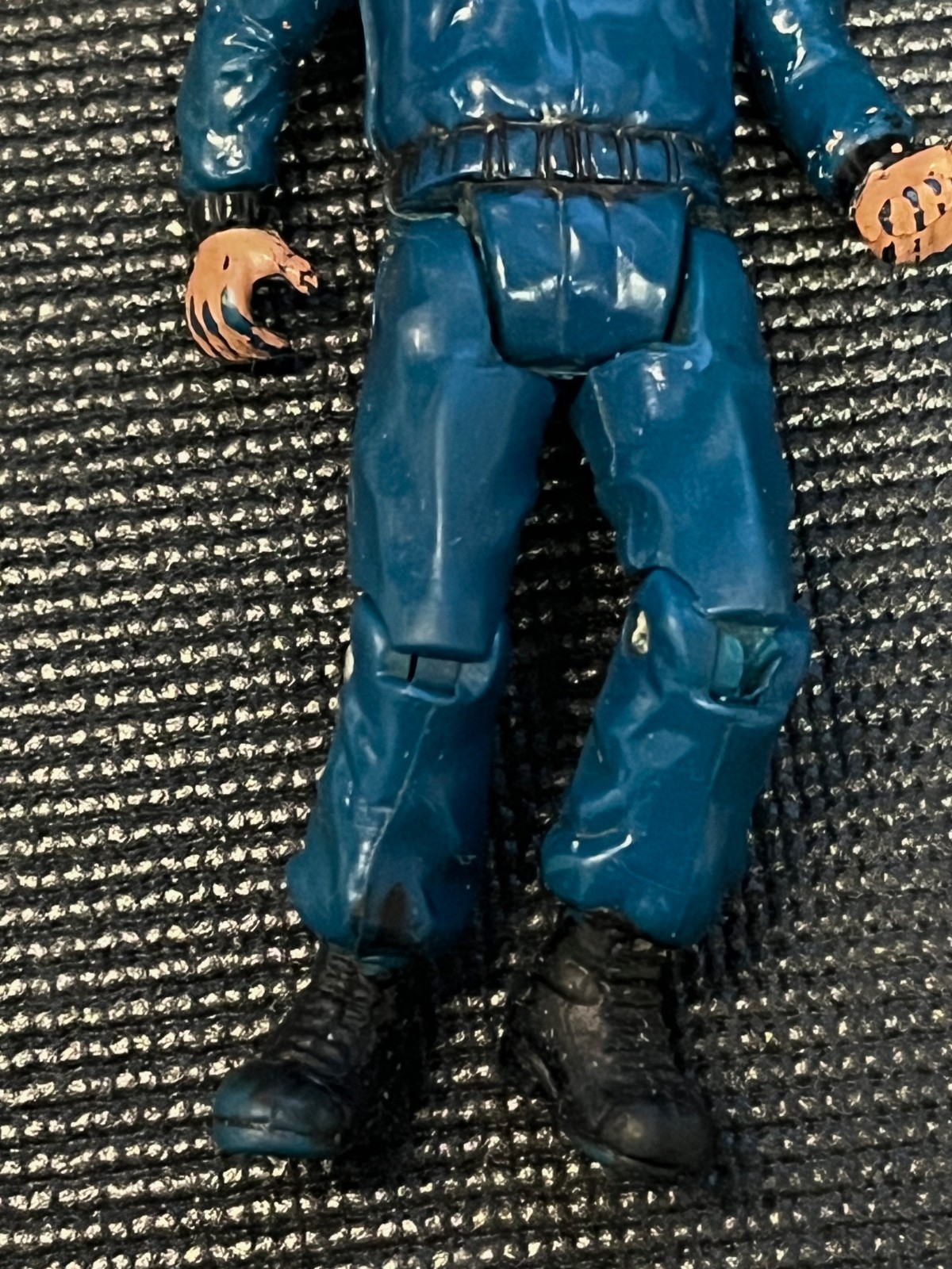 Remco DC Comics Sgt Rock Airman Action Figure Blue Hong Kong Vintage 1982 Item image 3