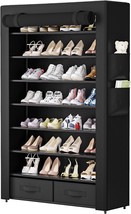 Oyrel Shoe Storage Cabinet 32 Pairs Organizer Shelf Tall Zapateras For Shoes - £47.89 GBP