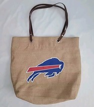 NFL Buffalo Bills Burlap Tote Bag Handbag Purse Football Game Day - $17.70