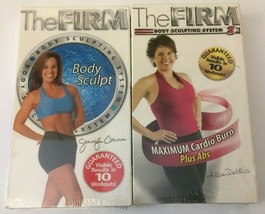 Exercise VHS Tapes Lot of 2 Body Sculpt &amp; Abs Workout Exercise Video S2B - $10.88