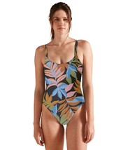 NWT Billabong A/Div Strappy One-Piece Swimsuit Multicolor Size MD - £19.51 GBP
