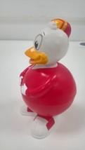 Duddle Puddle Duck Red and White Miniature  Statue Ornament Handmade - £6.81 GBP