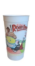 Vintage Disney McDonald&#39;s 1988 Who Framed Roger Rabbit 32oz. Plastic Cup - $9.46