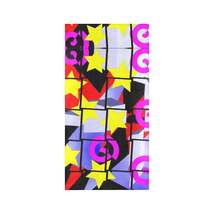 1980&#39;s Abstract Design Beach Towel - 30&quot;x 60&quot; (Made in USA) - £22.31 GBP+