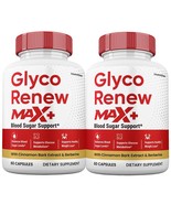 Glyco Renew Max Blood Support Capsules with Cinnamon Ginseng Berberine 2 Pack - $71.50