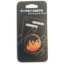 PopSockets Single Phone Grip Universal Phone Holder Red Peaks New - £6.63 GBP