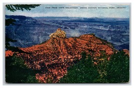 View From Encantada Grand Canyon National Park Arizona AZ Chrome Postcard N21 - £1.52 GBP