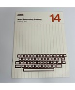 Wang Computers Word Processing Sorting Text 1982 Manual Book #14 - $8.47