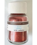 Martha Stewart Crafts Garnet Glitter 1.5 oz Sealed Jar Dark Pink - $261.60 MXN