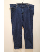 Polo Ralph Lauren Jeans Adult 44Bx11 Blue Dark Wash Denim Straight Leg - $35.12 CAD
