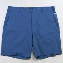 adidas 40 x 9&quot; Blue AE7006 Three Stripe Brand Tech Wicking Golf Shorts - £20.53 GBP
