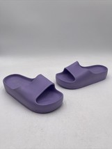 Madden Girl Astro Chunky Rubber Sliders Purple Size 7 - $11.87