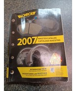 Monroe Brakes Master Catalog 2007 - $33.72 CAD