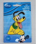 Disney Channel  Pluto Applique Embroidered Iron On Patch 2010 New Sealed... - $258.96 MXN