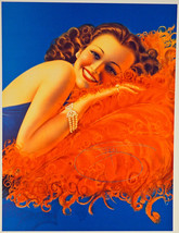 Pin-up Poster Print Billy Devorss Feather Your Nest 1938 - £10.38 GBP