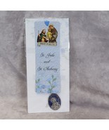 St Jude St Anthony Key Chain New Franciscan Friar Atonement  Catholic Bo... - $17.45 CAD