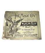 1893 Chicago Worlds Fair MAGIC CITY Photo Portfolio #18 - €21,44 EUR