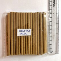 Indian KASTURI MUSK - DHOOP INCENSE STICK 45-50 pc meditation puja 100 gms - $11.33