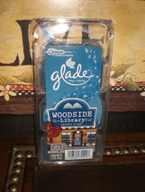 Glade Wax Melts WOODSIDE LIBRARY LEATHER &amp; OAK SCENT RARE 6 Total Tarts ... - £14.52 GBP