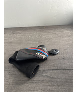 TaylorMade M4 Series Hybrid Rescue Headcover Adj. Tag Black Red Blue - $9.23 CAD