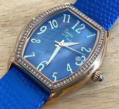 Sophie &amp; Freda Men Lady Swarovski Crystals Swiss Analog Quartz Watch~New Battery - £31.43 GBP