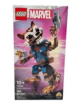 Lego Marvel (76282) Rocket &amp; Baby Groot Guardians Of The Galaxy Building... - £34.90 GBP