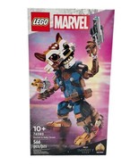 Lego Marvel (76282) Rocket &amp; Baby Groot Guardians Of The Galaxy Building... - $44.54