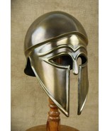 Medieval Greek Corinthian Armour Helmet Spartan King Roman Knight Helmet... - £157.31 GBP