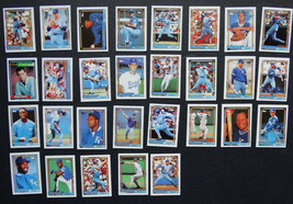 1992 Topps Micro Mini Kansas City Royals Team Set of 29 Baseball Cards - £3.17 GBP