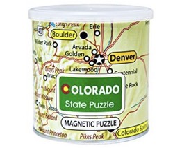 GEOTOYS Colorado State Jigsaw Puzzle 100 Piece Magnetic - $15.89