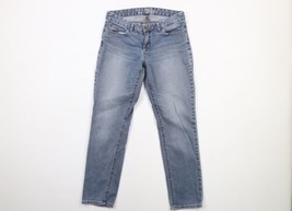 Vintage Tommy Hilfiger Womens Size 6 Distressed Curvy Skinny Leg Denim Jeans - £23.70 GBP