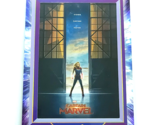 Captain Marvel Higher Kakawow Cosmos Disney  100 All Star Movie Poster  ... - £38.93 GBP