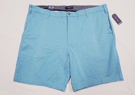 Size 40 Nautica THE DECK Delphine Blue Stretch Classic Fit 8.5&quot; Chino Shorts 40&quot; - £22.51 GBP