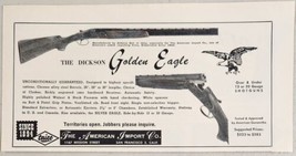 1965 Print Ad Dickson Golden Eagle Shotguns American Import Co San Franc... - £10.60 GBP
