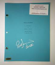 Peter Davison Hand Signed Autograph Doctor Who Script - £90.46 GBP