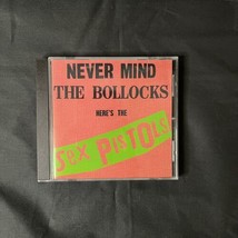 Sex Pistols Cd Never Mind The Bollocks Johnny Rotten Uk British Punk - £3.95 GBP