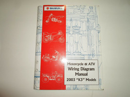 2003 Suzuki Motorcycle & ATV Wiring Diagram Manual Models K3 FACTORY OEM BOOK 03 - $15.62