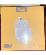 K50 Bluetooth Earbuds Wireless Earpiece Mini Bluetooth 5.0 Handsfree - $20.30 CAD