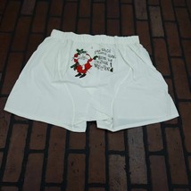 Arrow Sanforized Sprinter Size 36 Boxers Underwear Holiday Santa Print V... - £38.93 GBP