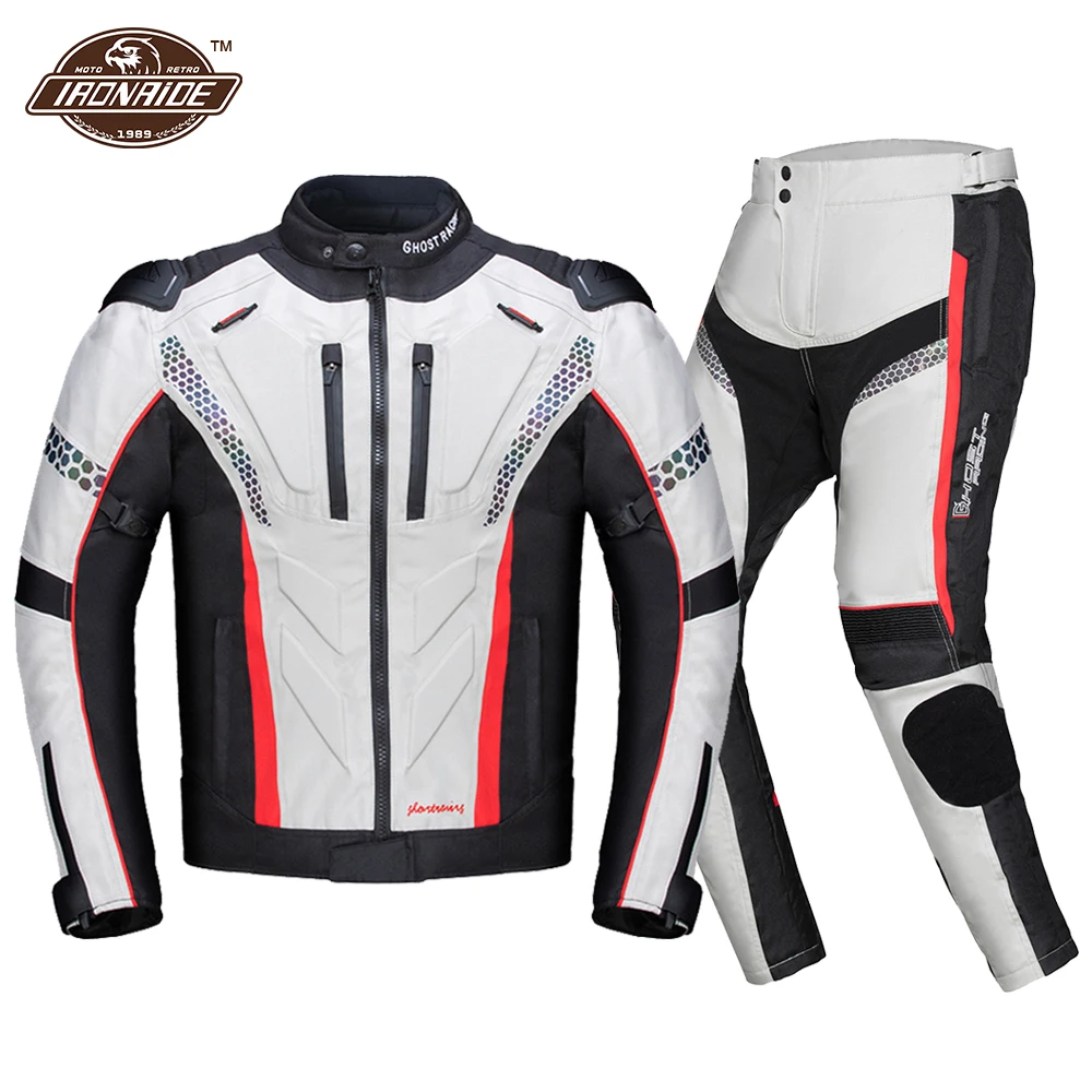 Waterproof Motorcycle Jacket Men Motocross Jacket Windproof Jaqueta Motoqueiro - £35.00 GBP+