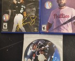 LOT OF 3: MLB The Show 17 + THE SHOW 19[COMPLETE] + MADDDEN 18 [DISC ONL... - $5.93