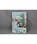 Vintage Postcard - Cross Country Skiers Slavske Urkaine - T. Ugrinovicha - $19.00