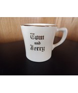 1# Vintage Tom &amp;Jerry Cup Mug Antique Homer Laughlin Cream Gold G47N8 - £3.49 GBP