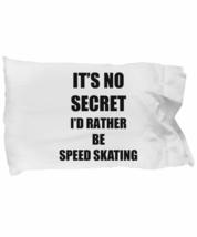 Speed Skating Pillowcase Sport Fan Lover Funny Gift Idea for Bed Set Sta... - $21.75