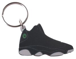 Good Wood NYC Play Off 13 Sneaker Keychain Wht/Blk VIII Shoe Key Ring ke... - €8,42 EUR